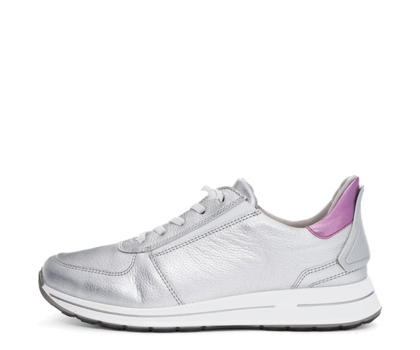 Ovation Women's Easy2Go Hands Free Sneaker - Silver 11 – ara