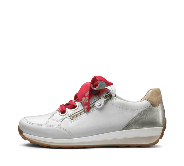 aikoですオレリー Ollie Women's Zip Sneaker - White 79 – ara Shoes United States