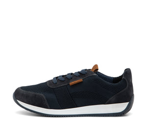 Louie 2: Men's Woven Sneaker - Navy 22