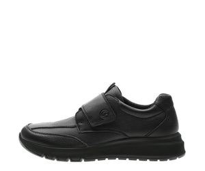 Arnolds: Men's Strap Closure Casual Shoe - Black 01 (FINAL SALE)