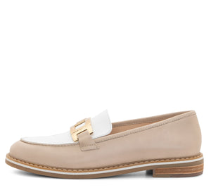 Katsura: Chain Loafer - Shell & White 15
