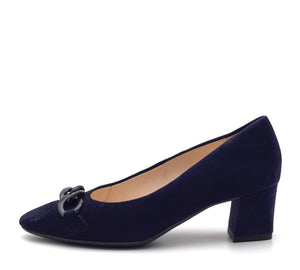 Lichfield Chain Women's Pump 50mm - Navy 03