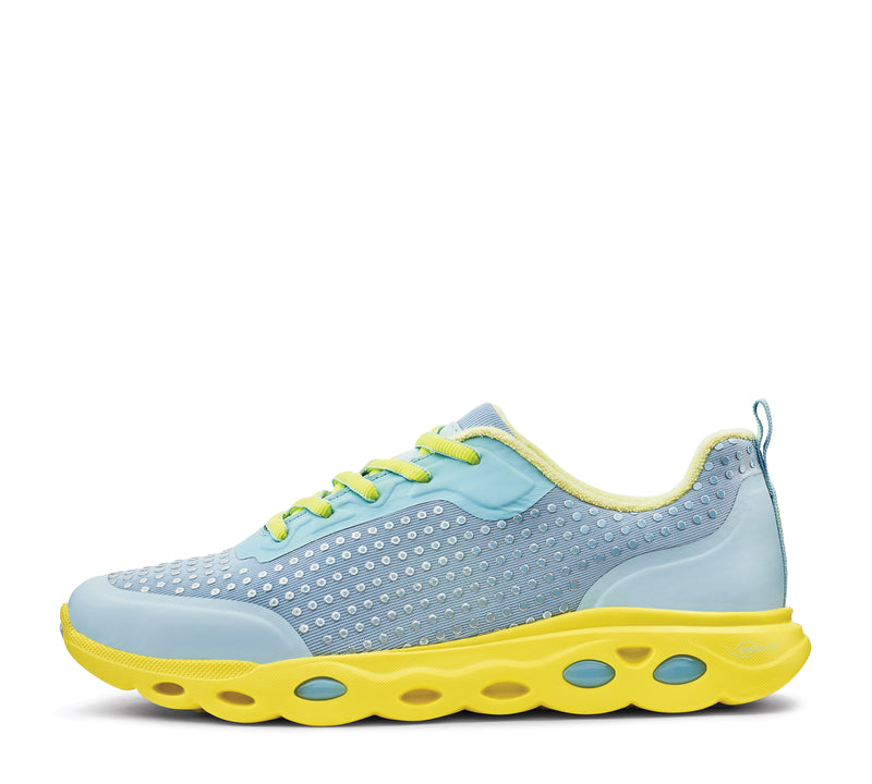 Montclair Women s EnergyStep Sneaker Blue Yellow 34