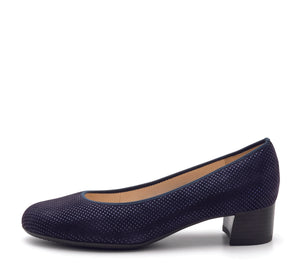 Vivian SP Women's Block Heel Pump 35mm - Midnight 93