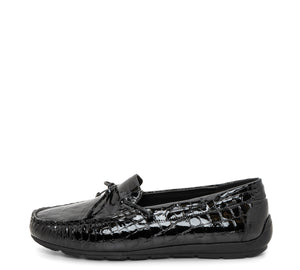 Amarillo Women's Driving Moccasin - Black 81