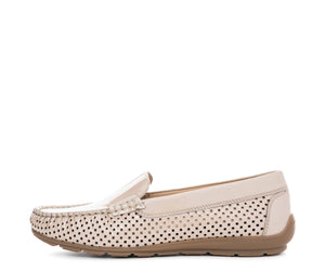 Amarillo Perf: Perforated Driving Moccasin - Shell 07