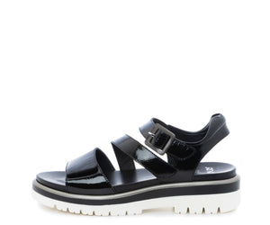 Maldives: Adjustable Sandal - Black 01