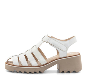 Phoenix: Adjustable Dress Sandal 35mm - White 04