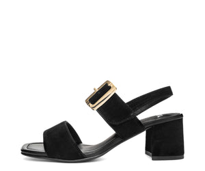 Bordeaux: Adjustable Dress Sandal 50mm - Black 01