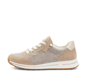 Oleanna Women's Zip Sneaker - Sand 85