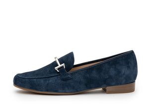 Kelowna Women's Metal Bit Loafer - Indigo 29