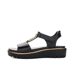 Belize: Adjustable Sandal - Black 01