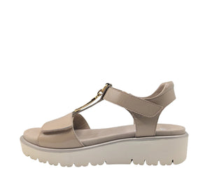 Belize: Adjustable Sandal - Nude 05