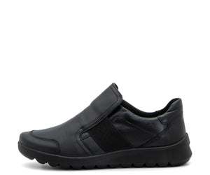 Tyra Women's Lightweight Slip-On Casual Shoe - Black 01