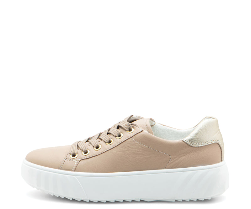 Mikky: Platform Sneaker - Sand 09 – ara Shoes United States