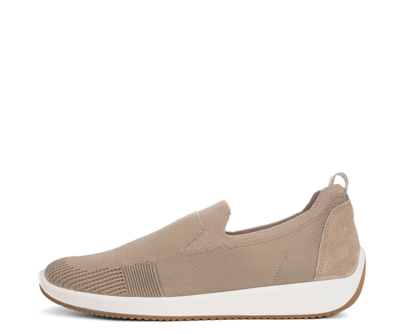 Sarara★　24 Leena 3 Women's Stretch Slip-on Sneaker - Sand 08 – ara