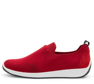 Leena 3: Stretch Slip-on Sneaker - Red 19