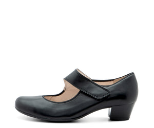 Calico 2: Mary Jane Pump 35mm - Black 01