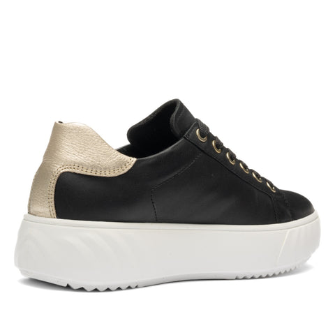 Mikky: Platform Sneaker - Black 81 – ara Shoes United States