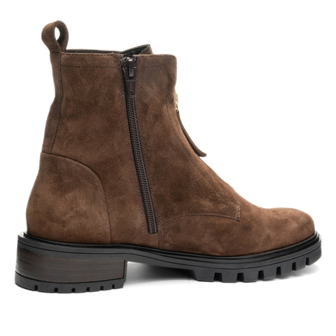 Tourmaline: Front Zip Boot - Brown 03 – ara Shoes United States