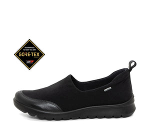 Topaz Women's GORE-TEX® Slip-On Fabric Loafer - Black 01 (FINAL SALE)