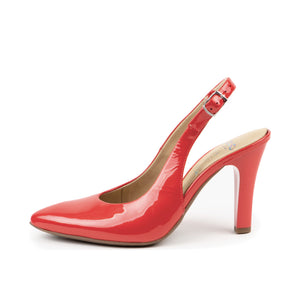 Faith 18922-05 Coral Patent Leather Heel