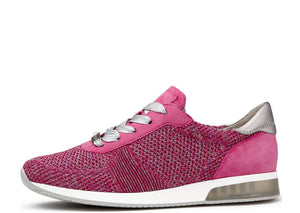 Leigh Women's Lace-Up Sneaker (Bright Colors)