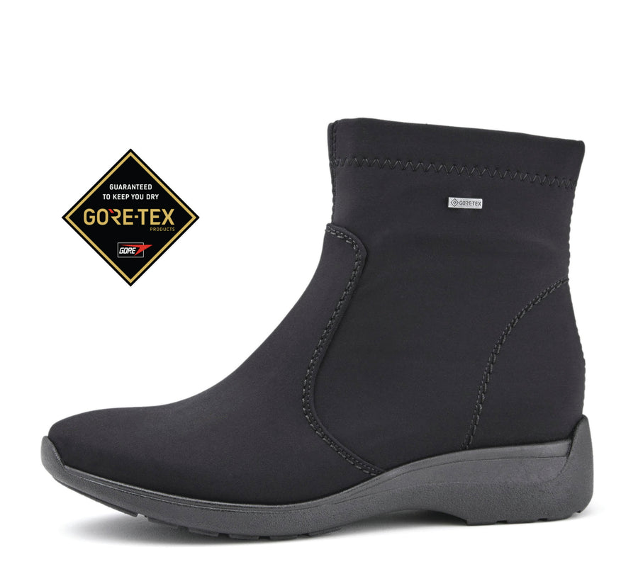 ara Shoes Piera Weatherproof Comfortable Ankle Bootie ara Shoes