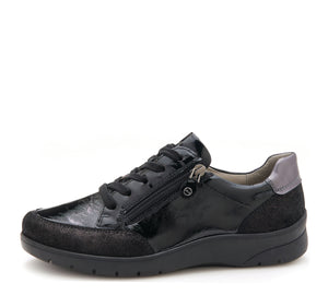 Sloane Lace Up Zip Comfort Walking Shoe (Final Sale)